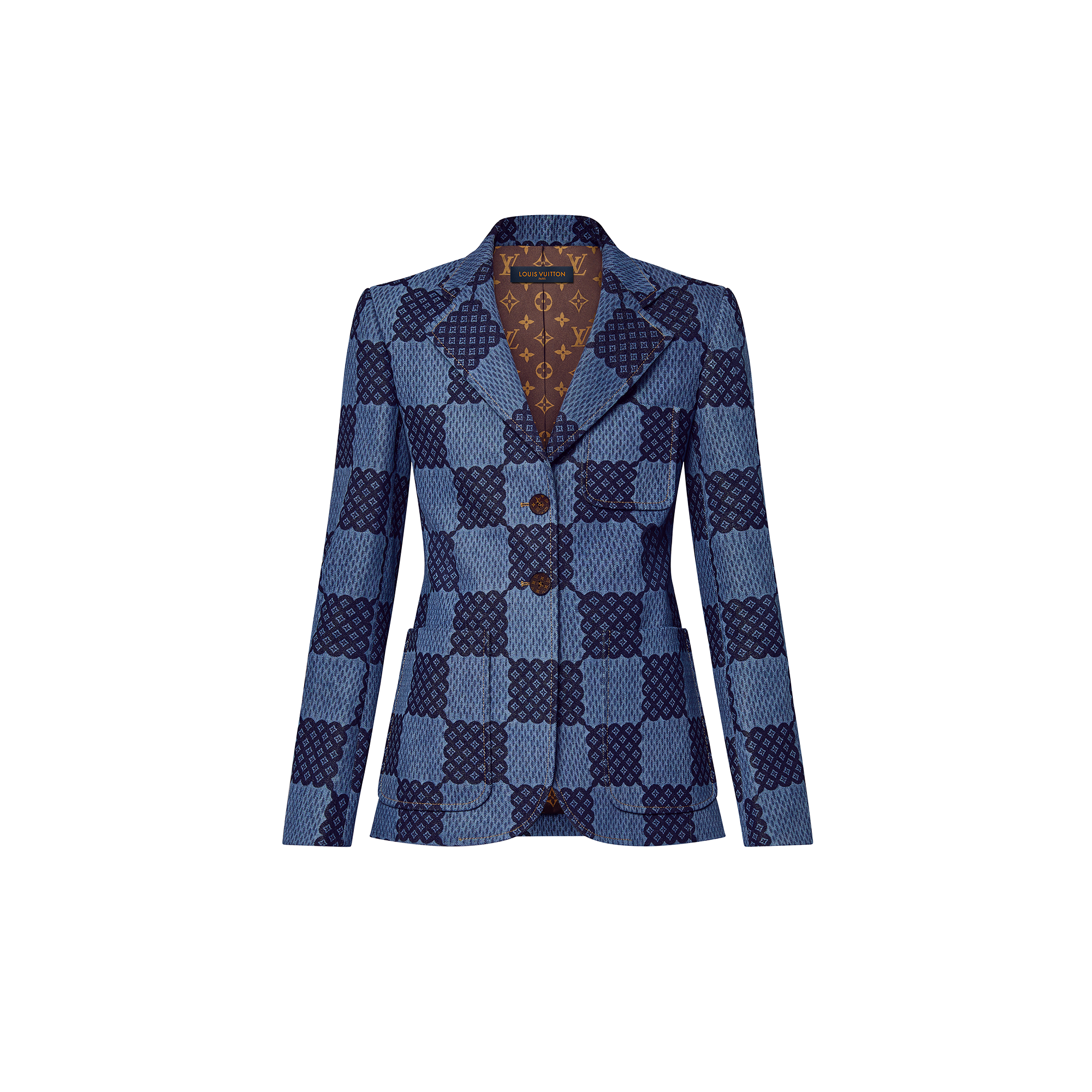 上品で美しい★Louis Vuitton★デニム プレッピーブレザー Denim Preppy Blazer - Women - Ready-to-Wear | LOUIS VUITTON ®